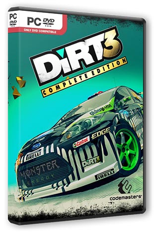 Увеличить постер DiRT 3: Complete Edition (2015/PC/Русский) | Лицензия
