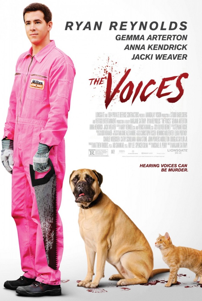 Увеличить постер Голоса / The Voices (2014/HDRip) | P